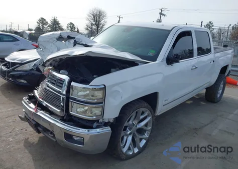 2014 Chevrolet Silverado 1500 2Lz from USA, damaged, VIN 3GCUKSEC9EG273452